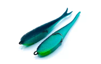 Рыбка поролоновая Leader SLUG двойник 150 мм (3 шт.) (30 )