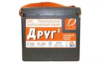 Ящик Camping World Друг-2 25л черный 39,5х43х29