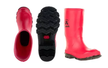 Сапоги Kamik STOMP EK4149F резиновые детские (Красный 33/34)