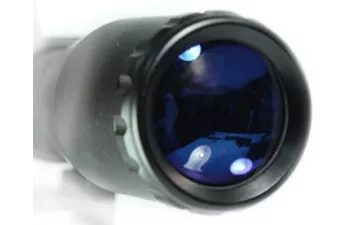 Прицел Leapers UTG 4х32 TS True Hunter MilDot + кольца 25,4 мм на Weaver