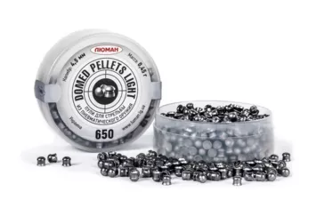Пули Люман Domed Pellets Light к.4,5 мм 0,45 г (650 шт)