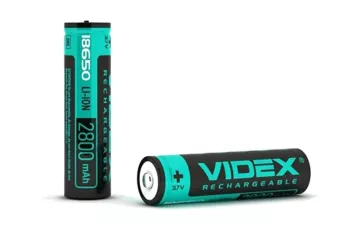 Аккумулятор VIDEX 18650 2800mah 1/20/160 с защитой