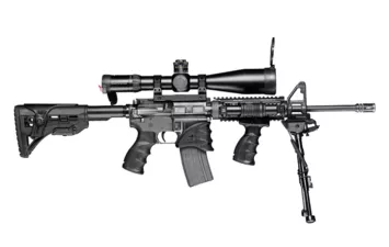Тактическая рукоятка на цевье AG-44S Fab Defense черный