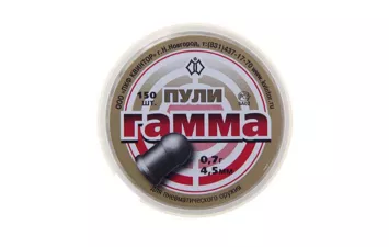Пули Квинтор Гамма к.4,5 мм 0,7 г (150 шт)