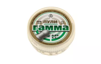 Пули Квинтор Гамма к.4,5 мм 0,83 г (250 шт)