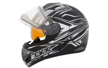 Шлем CKX TRANZ RSV BOLT EDLмодулярный  красный, L