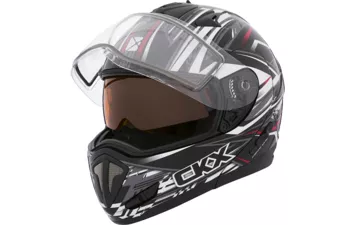 Шлем CKX TRANZ RSV BOLT EDLмодулярный  красный, L
