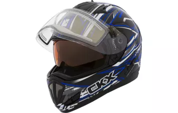 Шлем CKX TRANZ RSV BOLT EDLмодулярный  красный, L