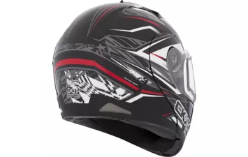 Шлем CKX TRANZ RSV BOLT EDLмодулярный  красный, L