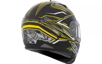 Шлем CKX TRANZ RSV BOLT EDLмодулярный  красный, L
