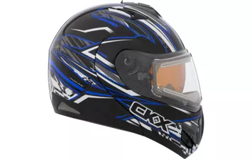 Шлем CKX TRANZ RSV BOLT EDLмодулярный  красный, L