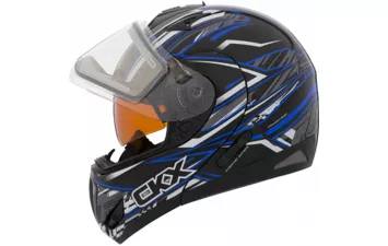 Шлем CKX TRANZ RSV BOLT EDLмодулярный  красный, L
