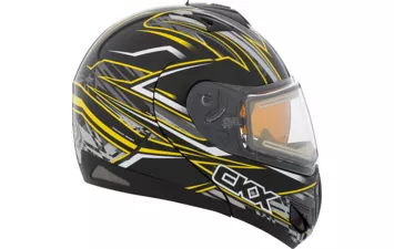 Шлем CKX TRANZ RSV BOLT EDLмодулярный  красный, L