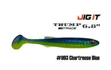 Слаг Виброхвост JIG IT TRUMP TRACE 6.8 (003)