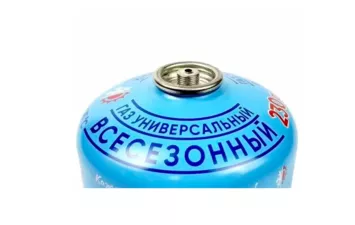 Картридж газовый Следопыт Всесезонный баллон 110 гр резьб.