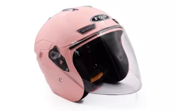 Шлем открытый FGN HENHEN (Розовый )