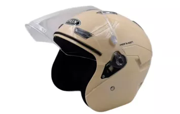 Шлем открытый FGN HENHEN (Бежевый )