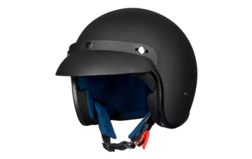 Шлем ILM 3/4 открытый (Matte Black XXL)