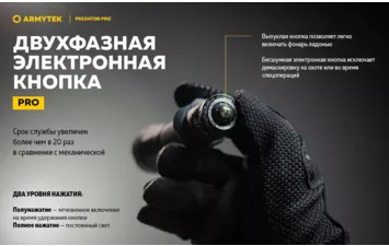 Фонарь Armytek Predator Pro Magnet USB Extended Set белый