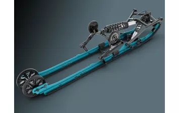 Снегоход Lynx Boondocker DS 850 E-TEC 3900 Cya SHOT 2020