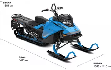 Снегоход Ski-Doo Summit X 165 850 E-Tec Shot  2019