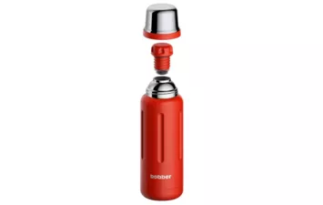 Термос Bobber Flask-1000 swg 1,0 л пробка с наливными каналами (Красный)