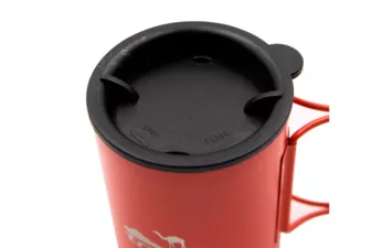 Термокружка Tramp 400 мл со складными ручками и поилкой TRC-137.12 (Терракотовый )