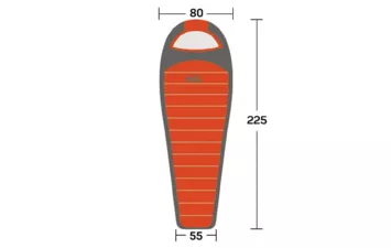 Спальник Tramp Oimyakon T-Loft Regular -10°С/-30°С TRS-048R