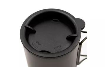 Термокружка Tramp 400 мл со складными ручками и поилкой TRC-137.12 (Оливковый )