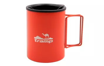 Термокружка Tramp 400 мл со складными ручками и поилкой TRC-137.17