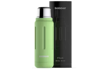 Термос Bobber Flask-1000 swg 1,0 л пробка с наливными каналами (Мятный мохито)