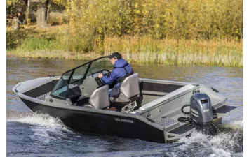 Катер VOLZHANKA 50 Фиш с мотором YAMAHA F70  ( )