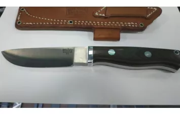 Нож Bark River Aurora Maroon Linen Micarta A-2