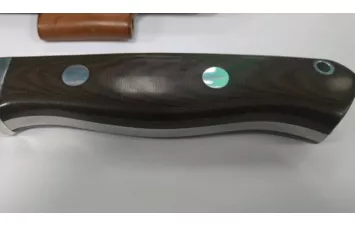Нож Bark River Aurora Maroon Linen Micarta A-2
