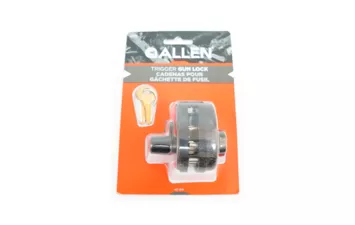 Замок ALLEN на спуск. скобу для ружей, 2 ключа, 0,2кг