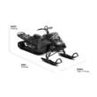 Снегоход SKI DOO Summit X 165 850 E-TEC DSHOT Black 2022