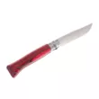 Нож Opinel Tradition №08 рукоять береза ламинат красный