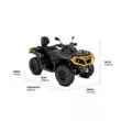 Квадроцикл Can-Am Outlander MAX XT-P T 650 '2022