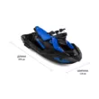 Гидроцикл Sea-Doo SPARK 3UP 90 iBR Trixx Dazzling Blue 2022