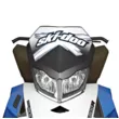 Стекло ветровое SKI-DOO среднее 860200220 XR.XU