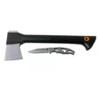 Промо-набор Топор Fiskars плотницкий малый+складной нож Paraframe
