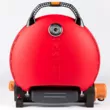 Гриль газовый O-GRILL 700T + адаптер тип А (Красный)