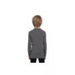 Футболка NORVEG Soft Kids детская с длинным рукавом Woolmark (Серый меланж 128-134)