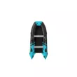 Лодка моторная ПВХ Gladiator E 420PRO (чёрно-бирюзовый (7) )