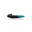 Лодка моторная ПВХ Gladiator E 420PRO (чёрно-бирюзовый (7) )