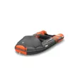 Лодка моторная ПВХ Gladiator E 420PRO (оранжево-тёмносерый (5) )