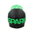 Шлем Sparx Recrut детский (Черный/Зеленый YL)