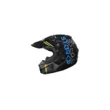 Шлем Starks Base SH MX1 кроссовый (черный-салатовый S)