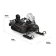 Снегоход Lynx 69 Ranger Snowcruiser 900 ACE Turbo DELE 650W 2022