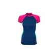 Футболка Short Sleeve Rashguard Beach женская (Navy L)
